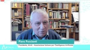 AI FORUM 20202 - Piero Poccianti, Presidente di AIxIA, l’Associazione Italiana per l’Intelligenza Artificiale