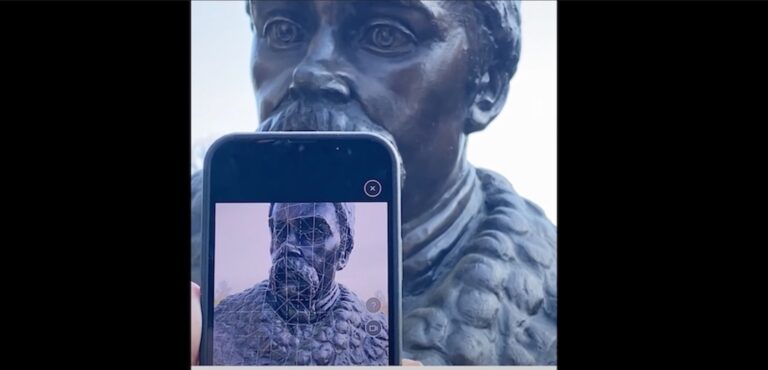 Screenshot del trailer-tutorial del progetto Backup Ukraine in tema di Cultural Heritage, realizzato con il patrocinio ufficiale UNESCO